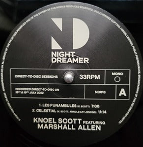 Knoel Scott Marshall Allen Celestial LP Night Dreamer Mint & Sealed