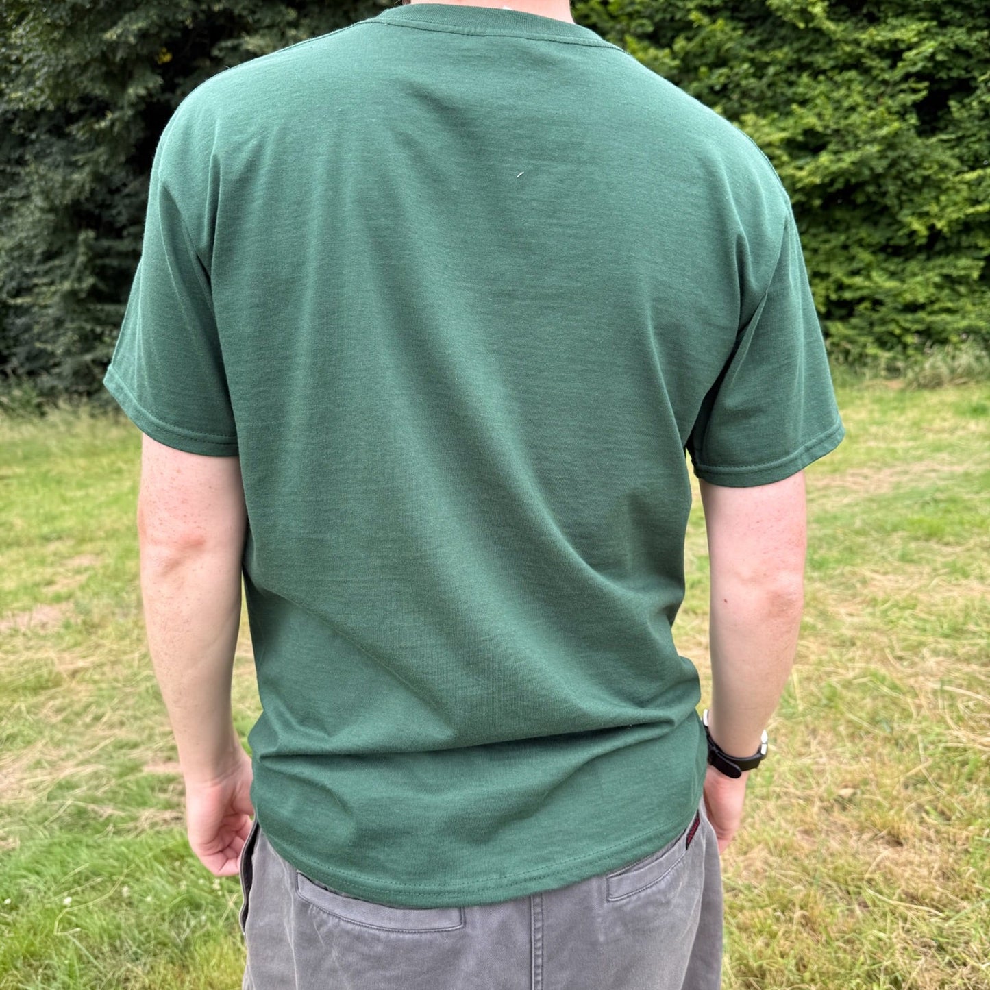 Tom's Records Full Roundel T-shirt - Green