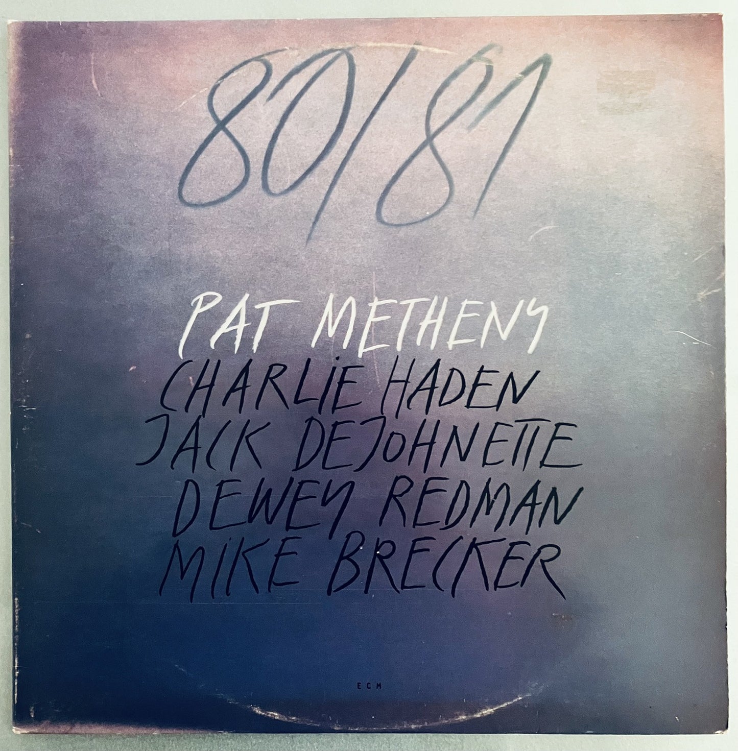 Pat Metheny 80/81 2-LP ECM Near Mint vinyl