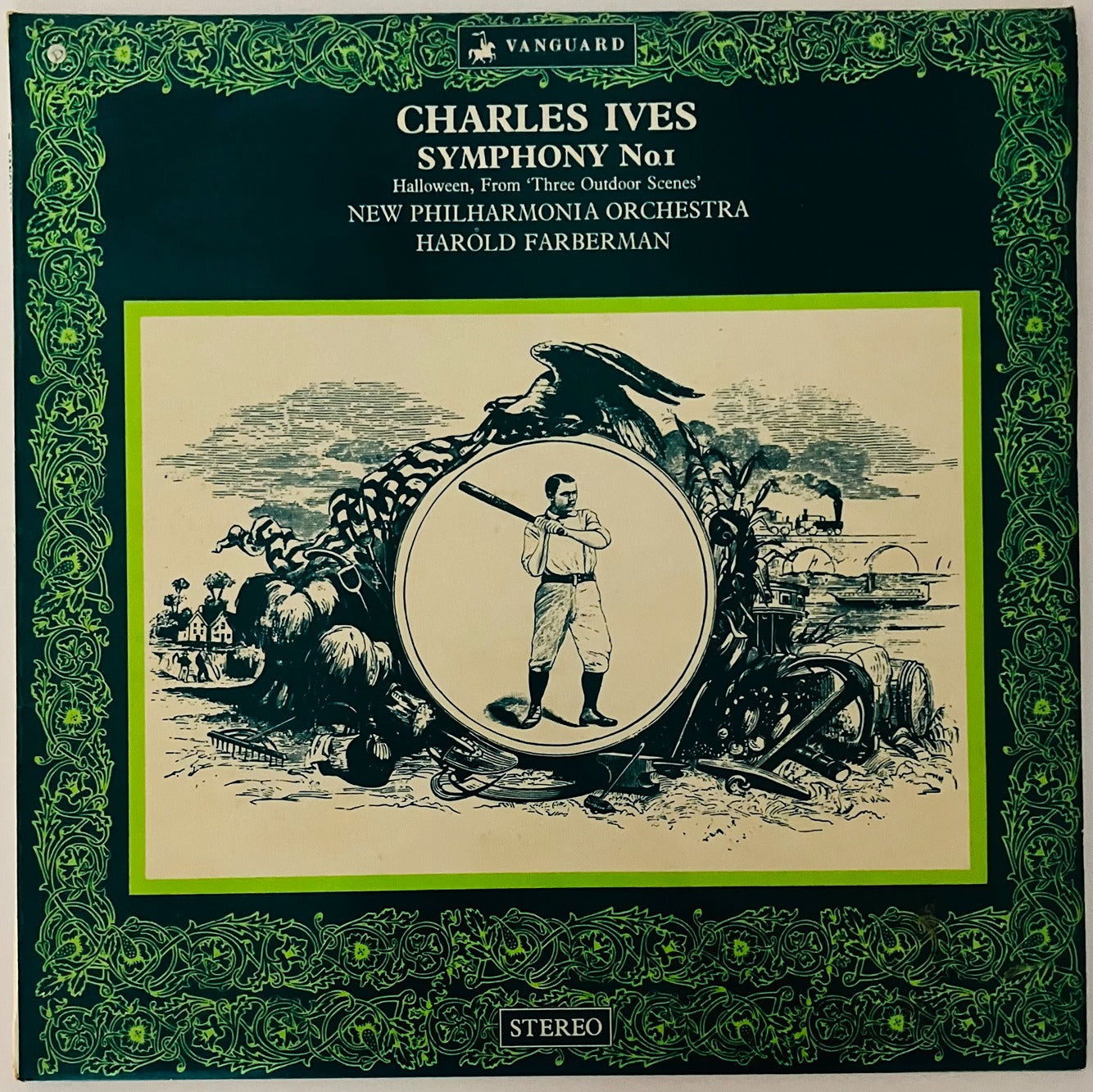 Charles Ives Symphony no.1 Farberman LP Vanguard EX/EX