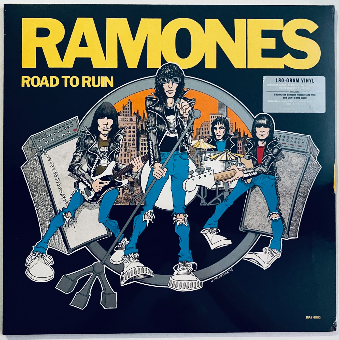 The Ramones Road to Ruin LP Sire MINT/ SEALED