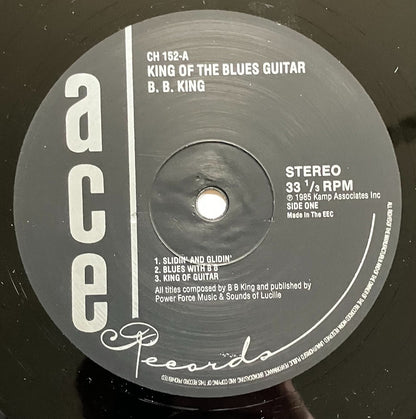 B.B. King 'King of the Blues Guitar' LP Ace EX/EX