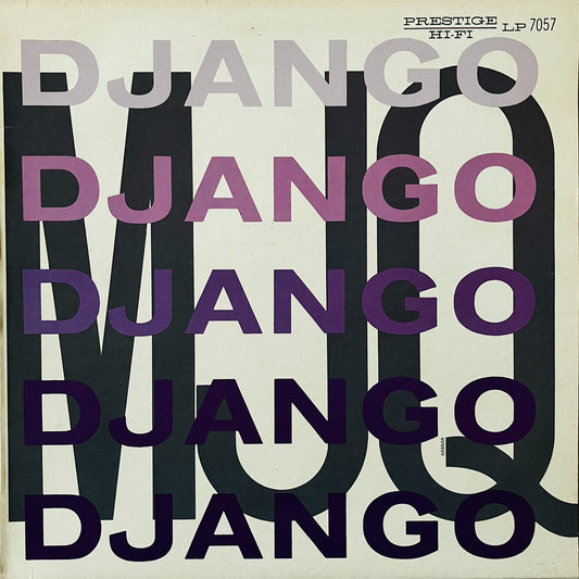 Modern Jazz Quartet Django LP Prestige EX/EX