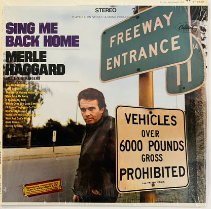 Merle Haggard Sing Me Back Home LP Capitol near mint