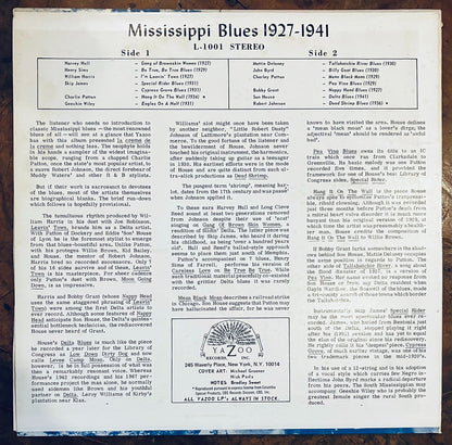 V/A Mississippi Blues 1927-1941 LP Yazoo EX/EX