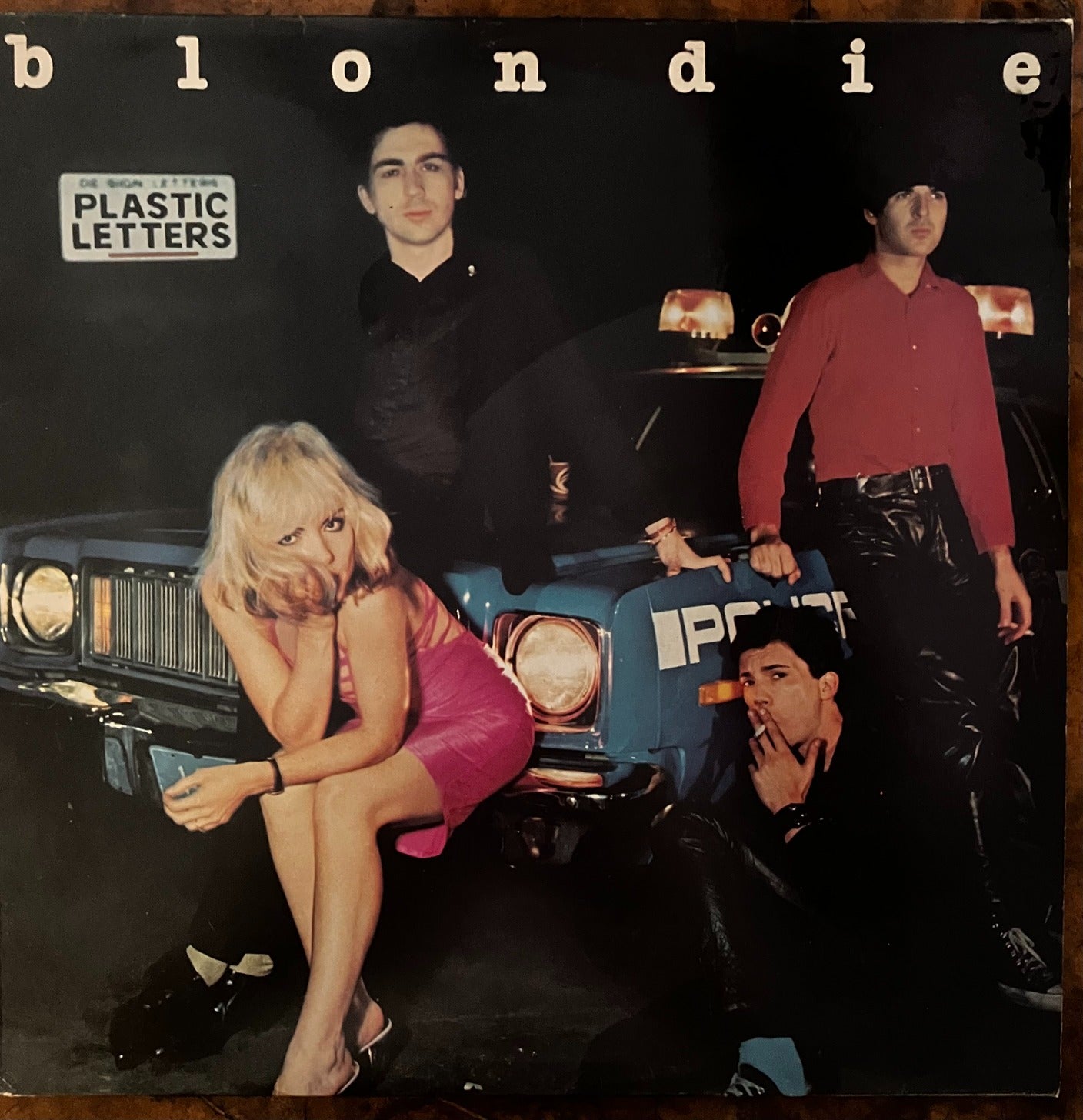 Blondie Plastic Letters LP Chrysalis EX/EX