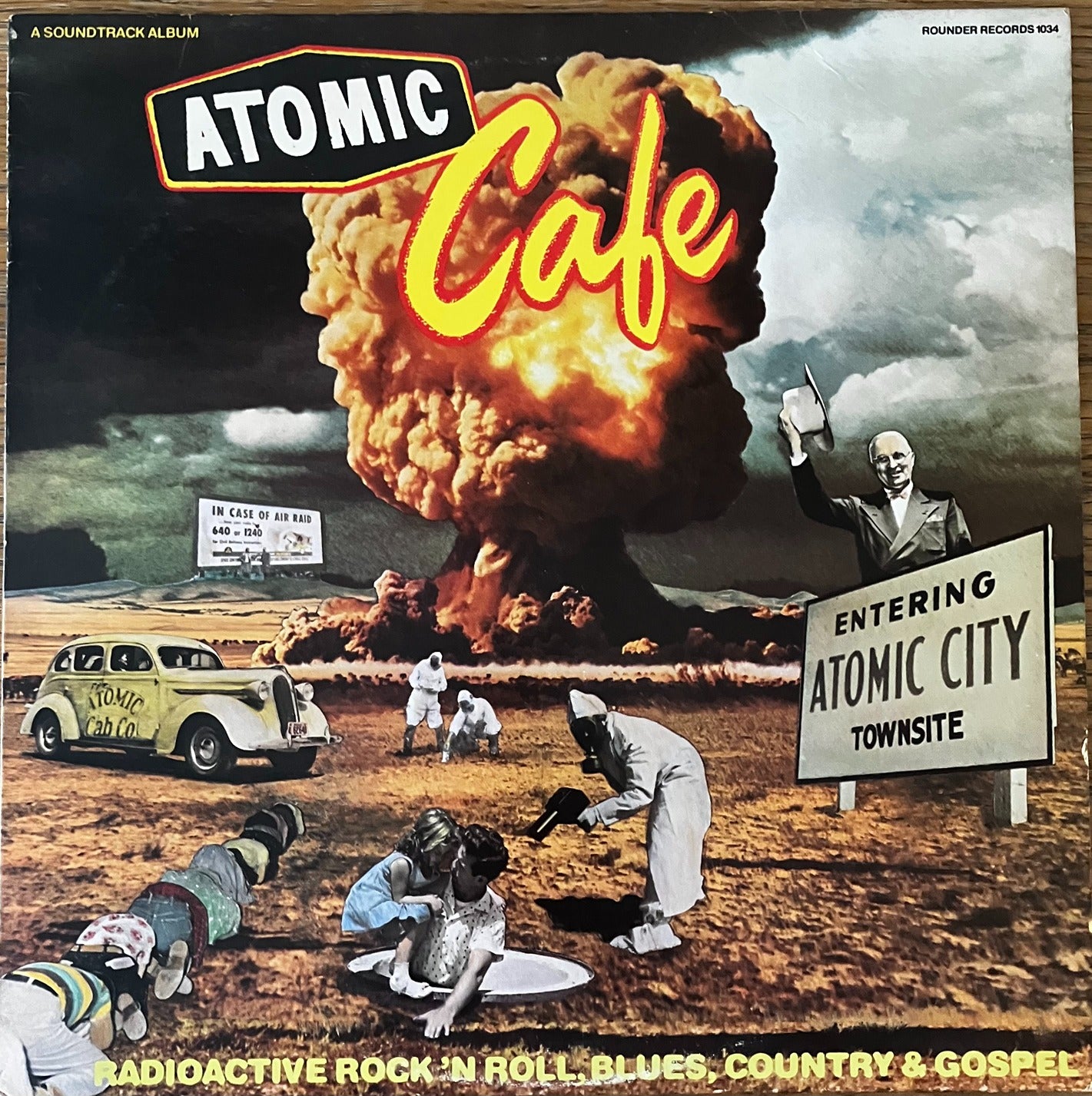 Atomic Cafe ost LP Rounder EX/EX