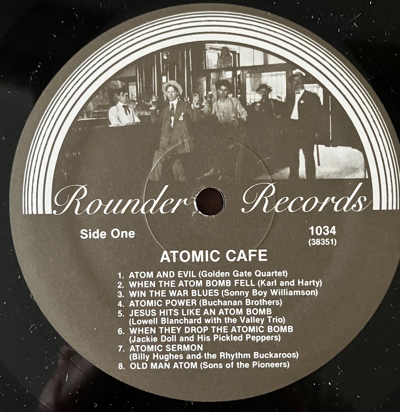 Atomic Cafe ost LP Rounder EX/EX