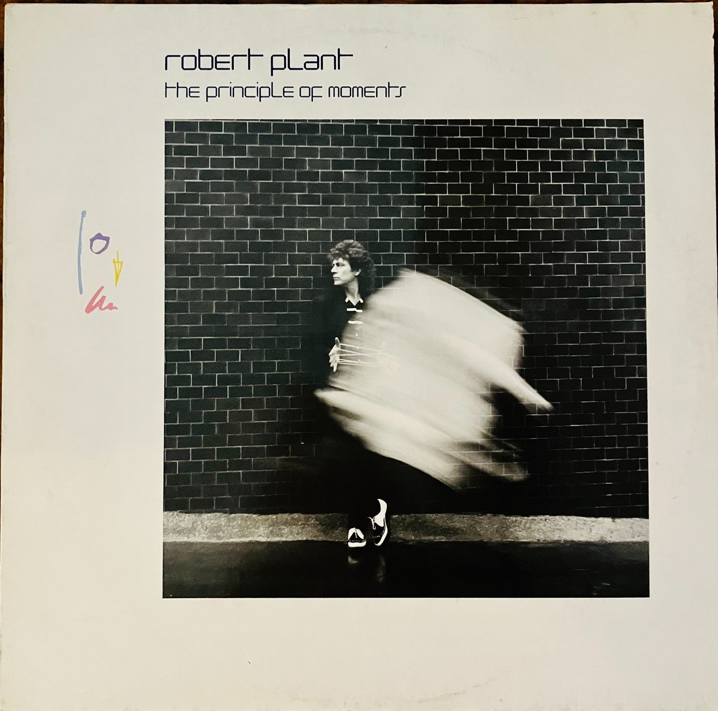 Robert Plant The Principle of Moments LP vinyl EX/EX