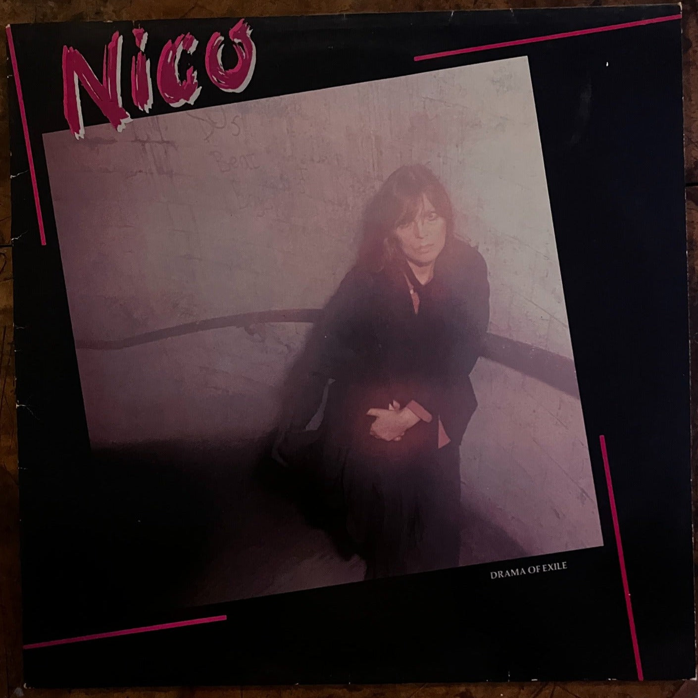 Nico Drama of Exile LP Aura 1981 VG+/EX