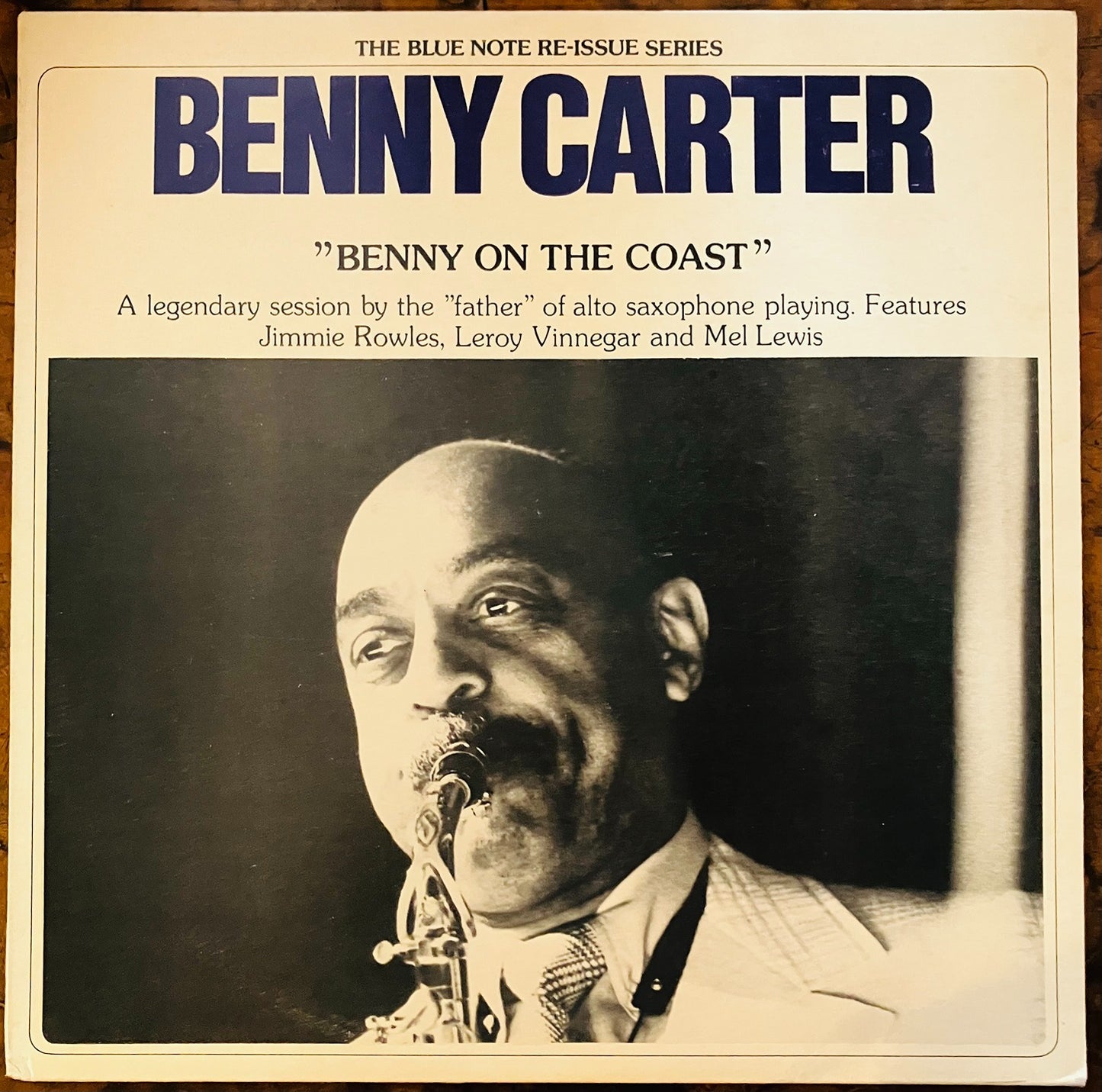 Benny Carter On the Coast LP Blue Note NM