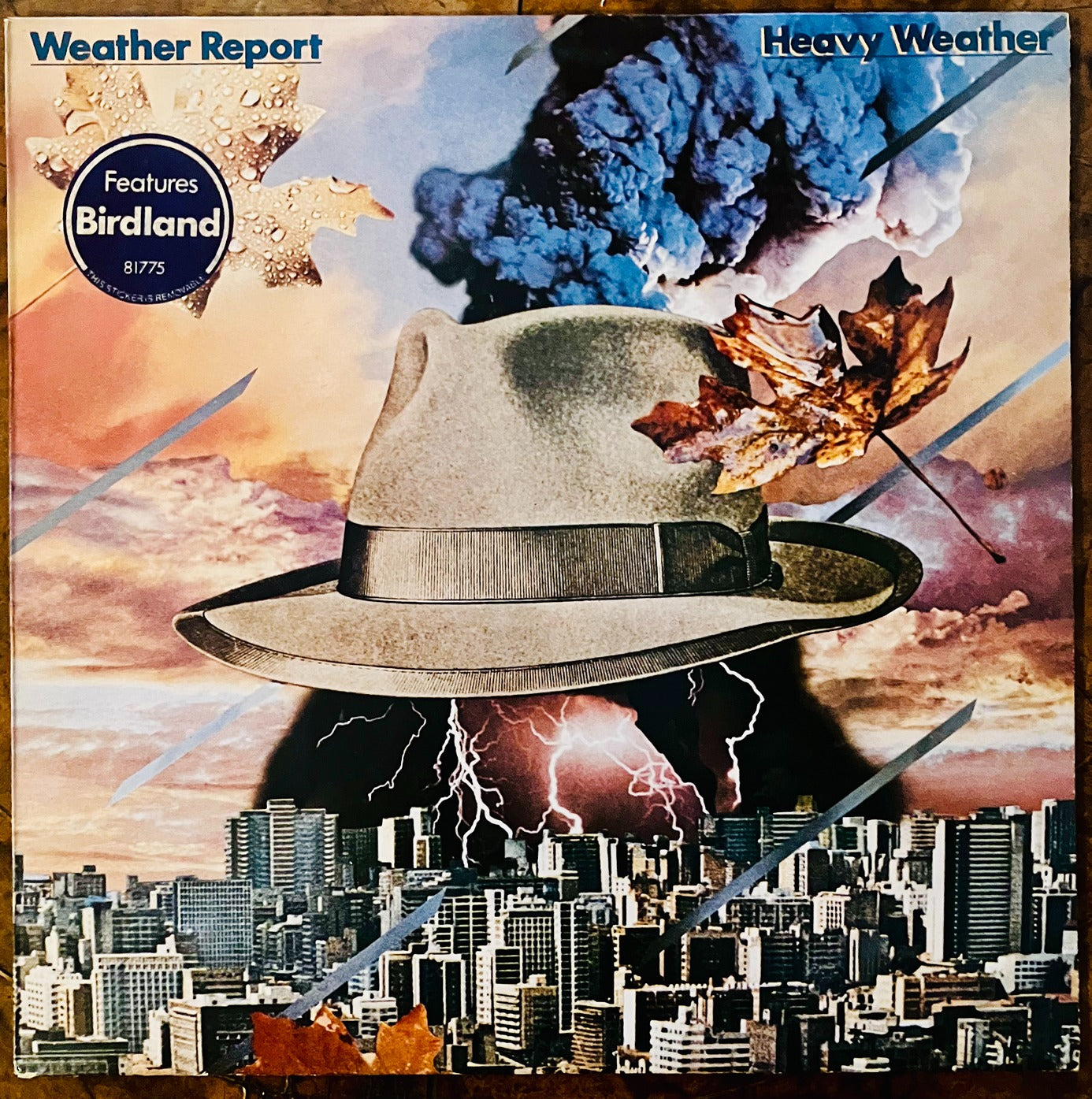 Weather Report Heavy Weather LP CBS go 1977 EX/EX