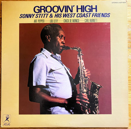 Sonny Stitt Groovin' High LP Atlas JA press