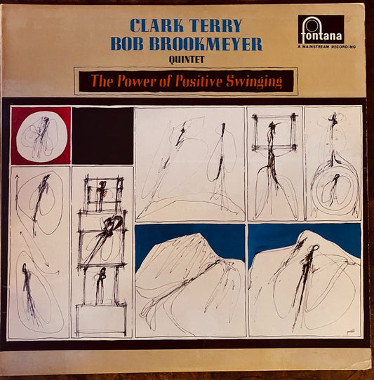 Clark Terry Bob Brookmeyer Power of Positive Swinging LP Fontana VG+/EX