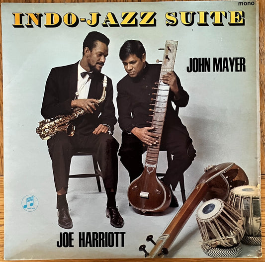 Joe Harriott John Mayer Indo-Jazz Suite LP Columbia Lansdowne mono VG+/EX