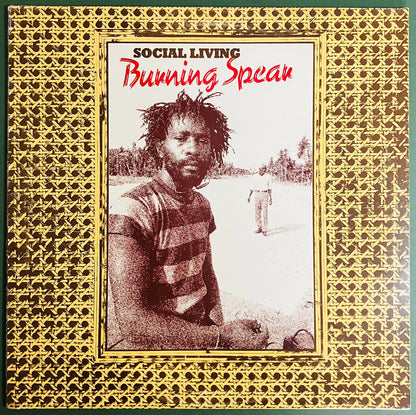 Burning Spear Social Living LP 1 Stop EX/EX