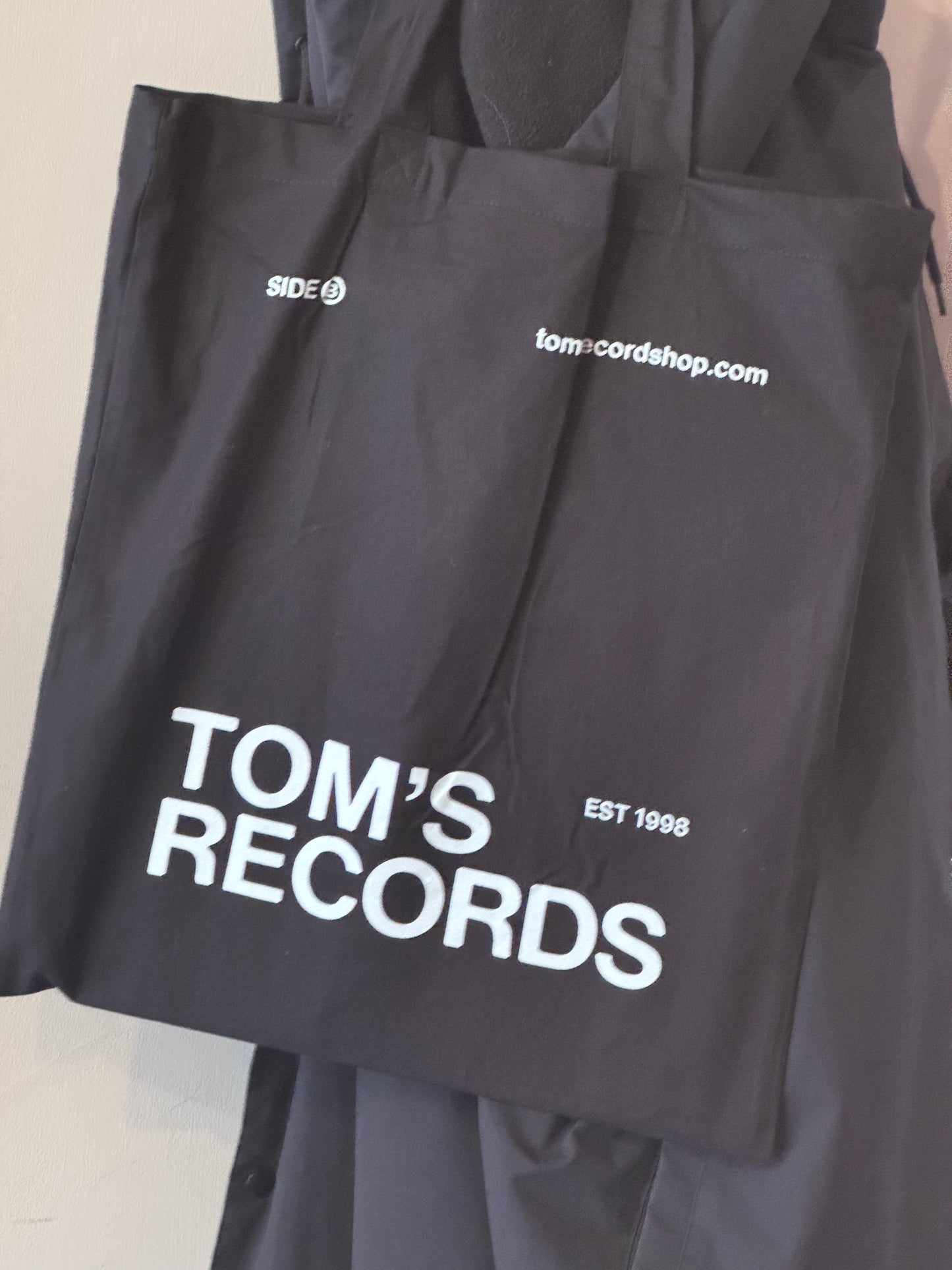 Tom's Records Tote Bag