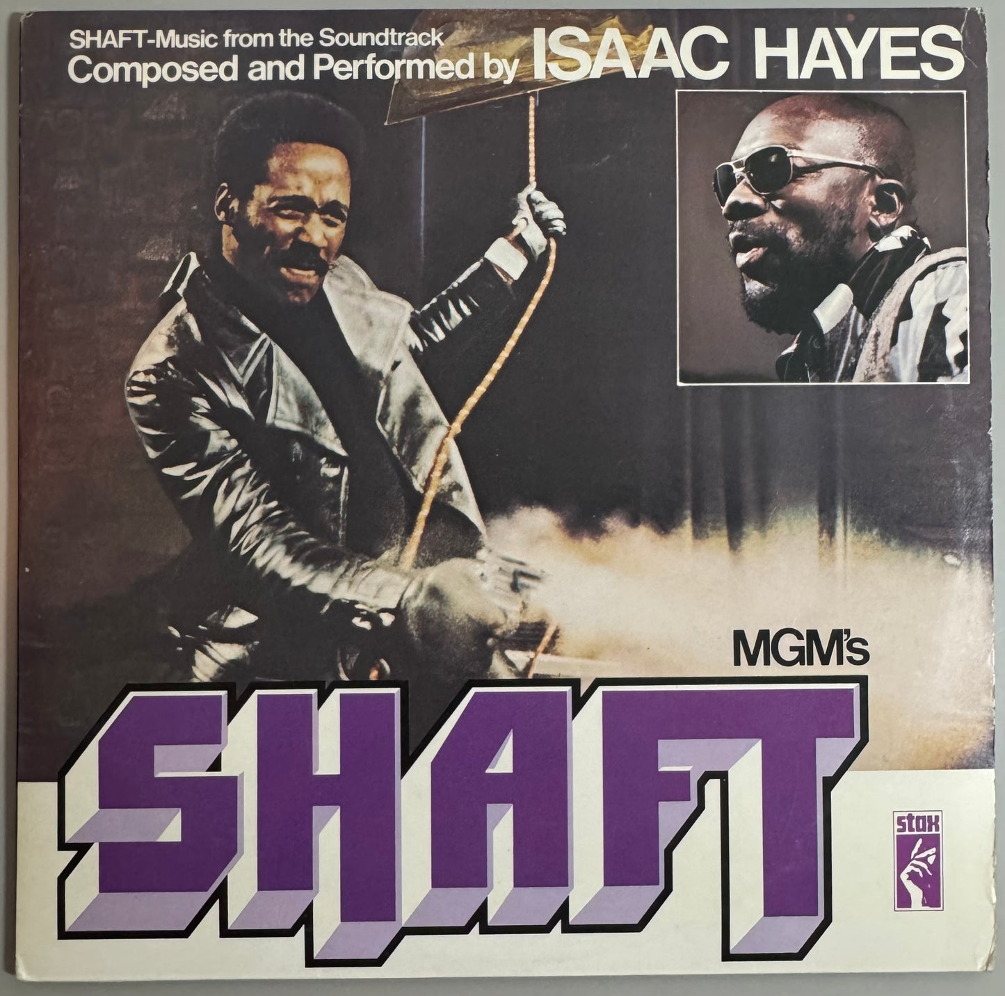 Isaac Hayes - Shaft (2x Vinyl LP, Stax, 1971) - VG+ / EX