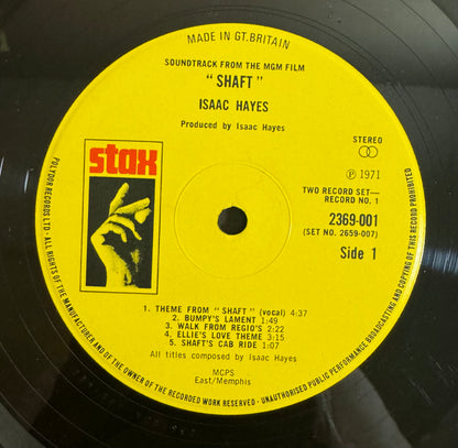 Isaac Hayes - Shaft (2x Vinyl LP, Stax, 1971) - VG+ / EX
