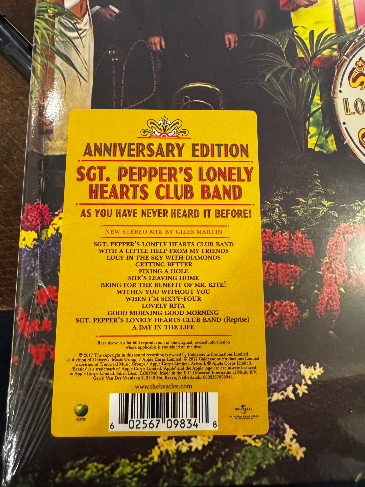 The Beatles – Sgt. Pepper’s Lonely Hearts Club Band [LP Vinyl, 50th Anniversary Edition]