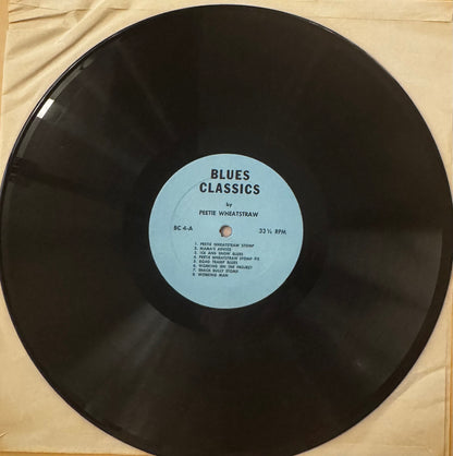 Kokomo Arnold, Peatie Wheatstraw - Blues Classics Vol. 4 (Arhoolie Vinyl LP) - VG+/EX