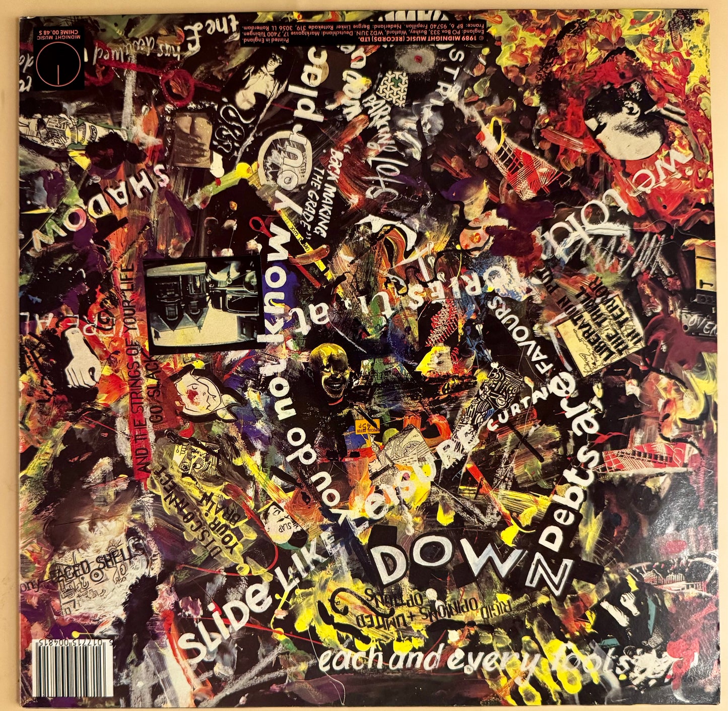 The Wolfhounds – Bright and Guilty (Vinyl LP, Midnight Music, 1989) – EX/EX-