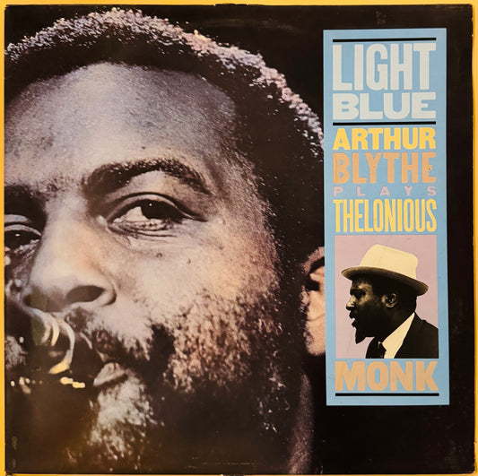 Arthur Blythe – Light Blue: Arthur Blythe Plays Thelonious Monk (Vinyl LP, Columbia, 1983) – EX/EX