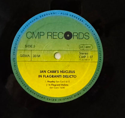 Nucleus – In Flagrante Delicto (Vinyl LP, Contemp Germany, 1977) – EX/EX