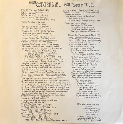 The Chills – The Lost (12" EP, Flying Nun, 1986) – EX/EX