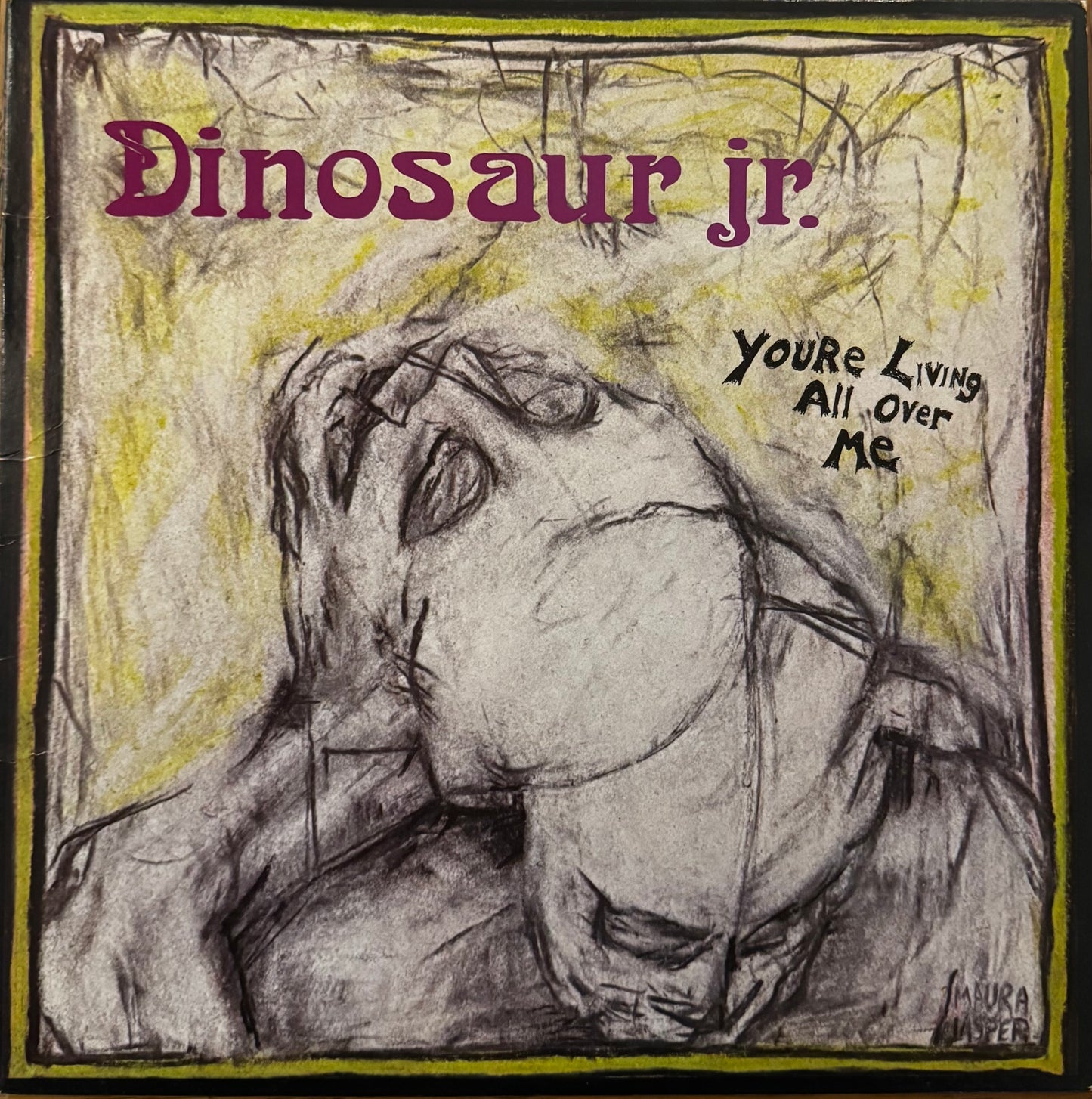 Dinosaur Jr. – You’re Living All Over Me (Vinyl LP, SST Records, 1987) – EX/EX