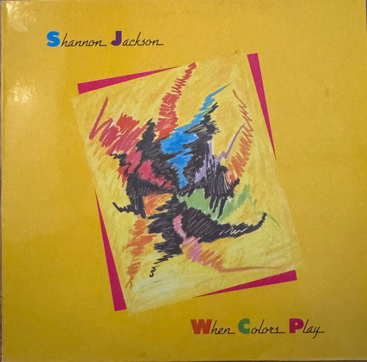 Ronald Shannon Jackson – When Colors Play (Vinyl LP, Caravan Of Dreams 1987) – EX/ EX