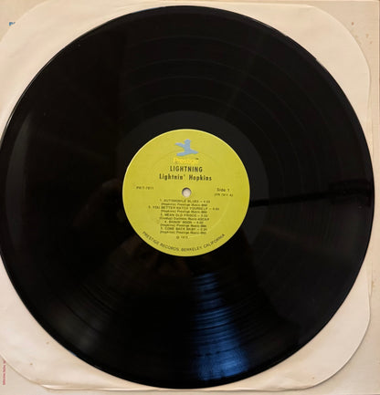 Lightnin’ Hopkins – The Blues of Lightnin’ Hopkins (Vinyl LP, Prestige Bluesville, 1960) – VG/ EX