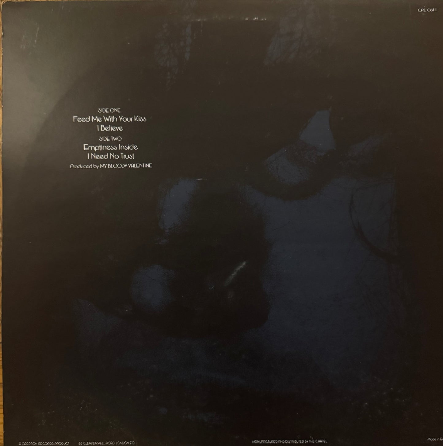 My Bloody Valentine – Feed Me With Your Kiss (12" EP, Creation Records, 1988) – VG/ EX