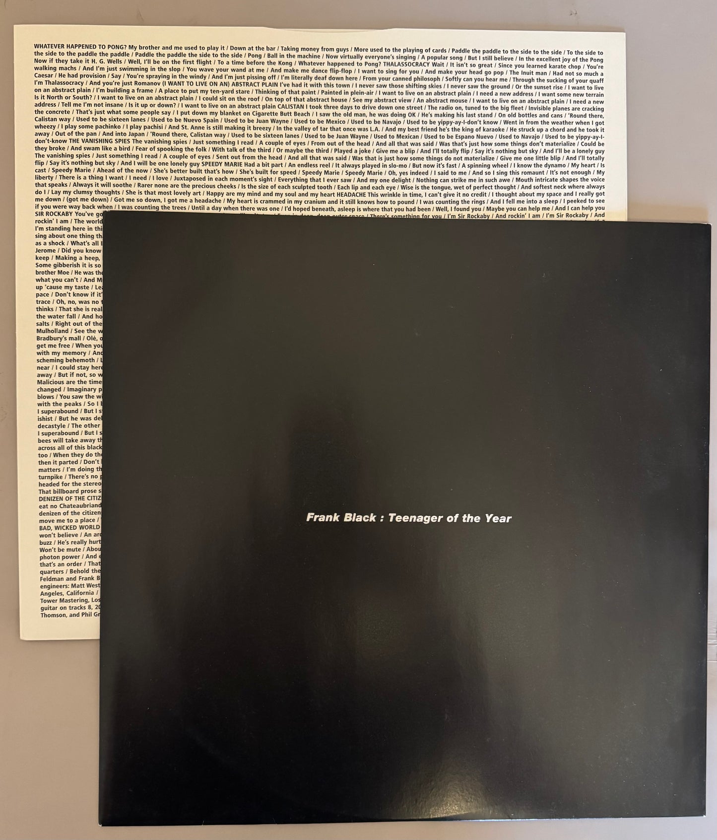 Frank Black – Teenager of the Year (Vinyl 2-LP, 4AD, 1994 UK 1st Press) – EX / EX
