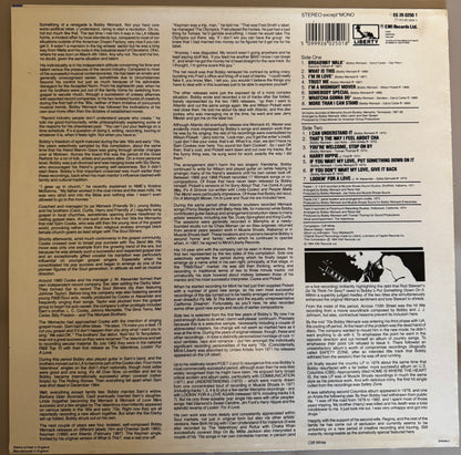 Bobby Womack – Somebody Special (Vinyl LP, EMI Records, 1984) – EX / EX