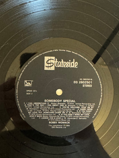 Bobby Womack – Somebody Special (Vinyl LP, EMI Records, 1984) – EX / EX
