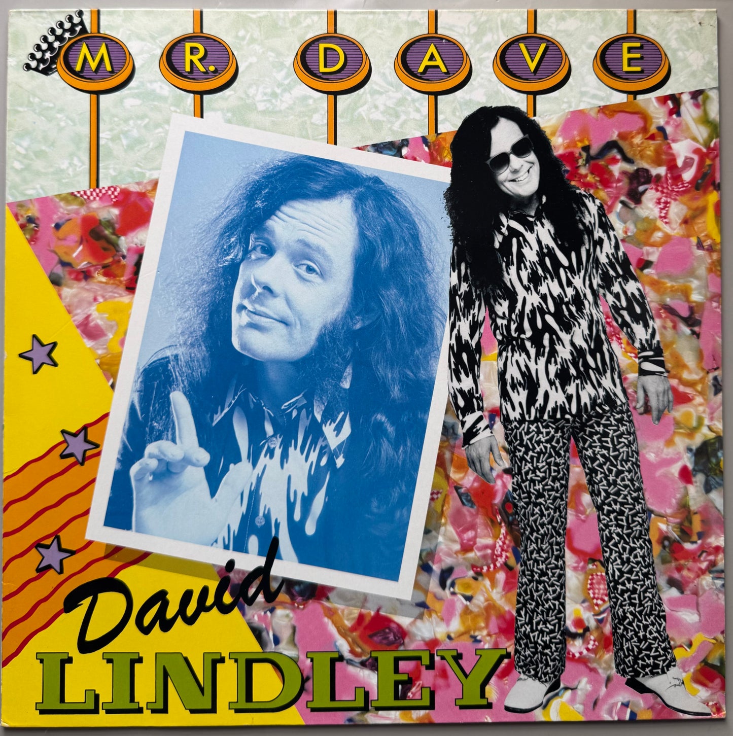 David Lindley – Mr Dave (Vinyl LP, WEA, 1985) – EX / EX