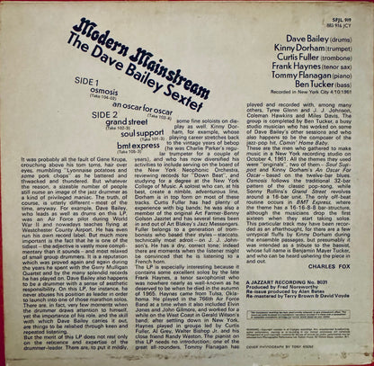 Dave Bailey Sextet - Modern Mainstream (Vinyl LP, Fontana, 1969) - VG+ / EX