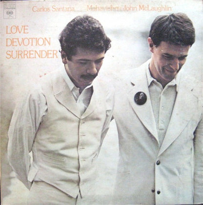 Carlos Santana & Mahavishnu John McLaughlin – Love Devotion Surrender (Vinyl LP, Columbia, 1973) – EX / EX