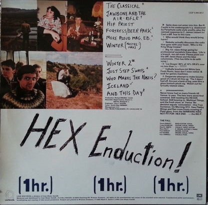 The Fall - Hex Education Hour (White Vinyl LP, Line, 1986) - EX / EX