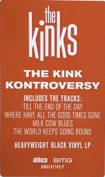 The Kinks – The Kink Kontroversy (Vinyl LP, Sanctuary Records, 2022 Reissue) – Mint / Sealed