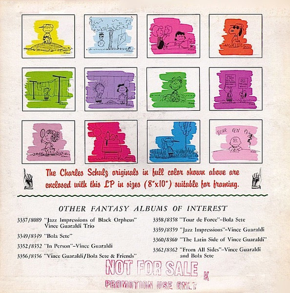 Vince Guaraldi Trio -Jazz Impressions of a Boy named Charlie Brown ( sky blue vinyl LP, Fantasy RSD 25) - Mint/ Sealed