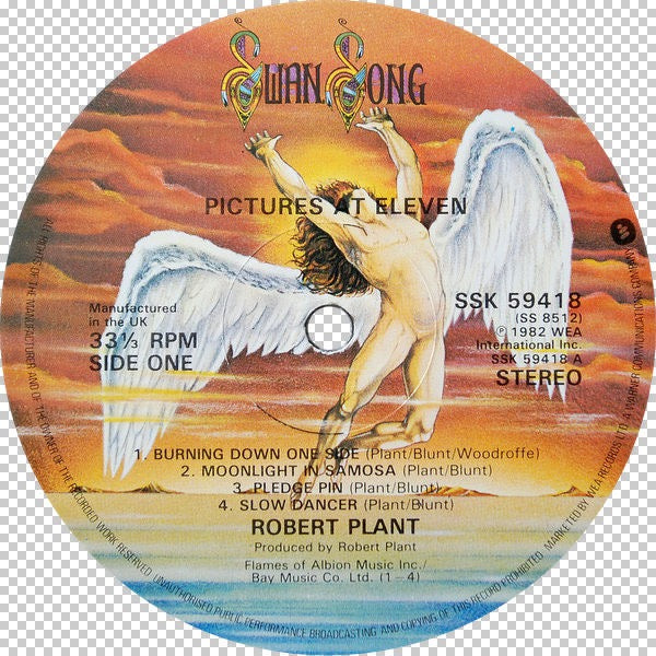 Robert Plant – Pictures at Eleven (Vinyl LP, Swan Song Records, 1982) – EX / EX
