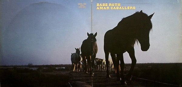 Babe Ruth – Amar Caballero (Vinyl LP, Harvest Records / EMI Records, 1974) – EX / NM