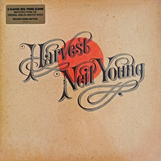 Neil Young Harvest LP Audiophile vinyl Mint & Sealed