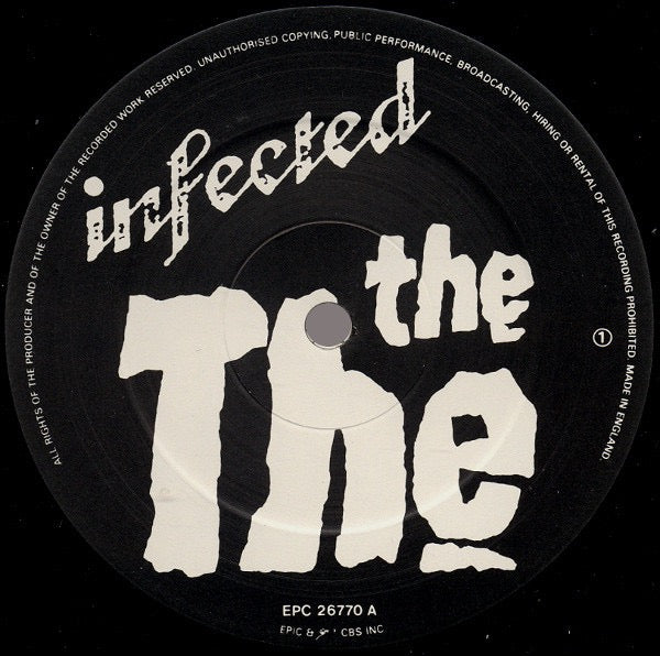 The The - Infected (Vinyl Lp, Some Bizarre, 1986) - EX / EX