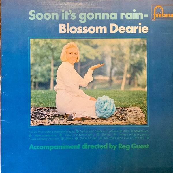 Blossom Dearie – Soon It's Gonna Rain (Vinyl LP, Fontana, 1967 Mono) – EX / EX