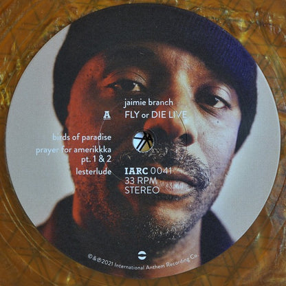 Jaimie Branch - Fly or Die Live (2XLP, International Anthem, Bronze Swirl) - Near Mint