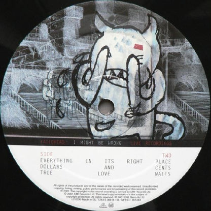Radiohead – I Might Be Wrong: Live Recordings (Vinyl LP, XL Recordings, 2001) – Mint / Sealed