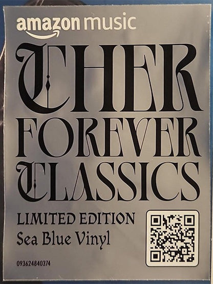 Cher – Forever Classics (2× Vinyl LP, Limited Edition Blue Vinyl, Warner Records) – Mint / Sealed